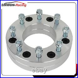 4Pcs For Chevrolet GMC 6 Lug to 8 Lug 2 6x5.5 to 8x6.5 Wheel Adapters 14x1.5