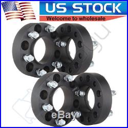 4Pcs For Ford F-150 Raptor Expedition Black 1.5 6x135 HubCentric Wheel Spacers