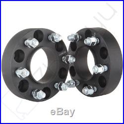 4Pcs For Ford F-150 Raptor Expedition Black 1.5 6x135 HubCentric Wheel Spacers