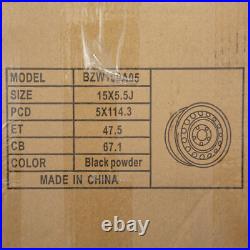 4Pcs New 15Inch Wheel Rim For Nissan NV200 2013-2021 Black Steel Wheel US STOCK 4Pcs New 15Inch Wheel Rim For Nissan NV200 2013-2021 Black Steel Wheel US STOCK