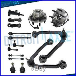 4WD Front Wheel Bearing Control Arms Kit for Chevy Silverado 1500 GMC Sierra