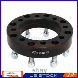 (4) 1.5 8x6.5 to 8x180 Wheel Adapters Fits Chevy Silverado 2500 HD GMC Sierra