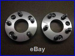 (4) 4x114.3 To 5x114.3 Conversion Wheel Adapters Spacers 12x1.5 25mm 1 Inch