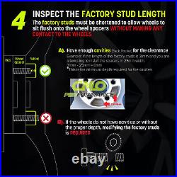 4 50mm Hubcentric Wheel Spacers 5x100 For Subaru BRZ impreza legacy Forester 86