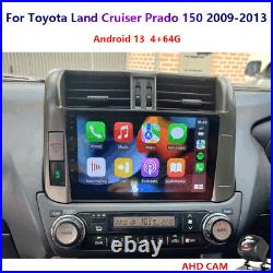 4-64G Android13 For Toyota Land Cruiser Prado 150 2009-13 Carplay Car Radio WIFI