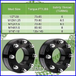 (4) 6x5.5 to 8x6.5 Wheel Adapters 2 6x139.7 Hub to 8x165.1 Wheel Fits Chevy GMC (4) 6x5.5 to 8x6.5 Wheel Adapters 2 6x139.7 Hub to 8x165.1 Wheel Fits Chevy GMC