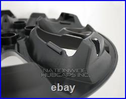 4 Black 2018-2020 Equinox 17 Wheel Skins Hub Caps Full Covers fit Aluminum Rim