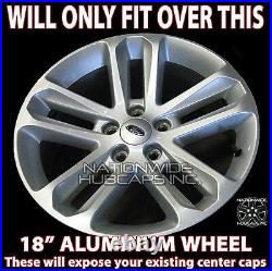 4 CHROME 2011-2017 Ford EXPLORER 18 Alloy Wheel Skins Full Rim Covers Hub Caps