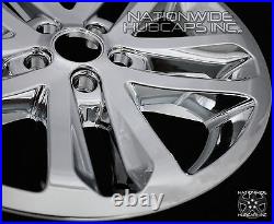 4 CHROME 2011-2017 Ford EXPLORER 18 Alloy Wheel Skins Full Rim Covers Hub Caps