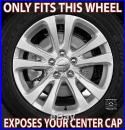 4 CHROME 2015 16 2017 Chrysler 200 17 Wheel Skins Full Rim Covers Hub Caps New
