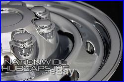 4 CHROME Dodge Ram 17 8 Lug Wheel Skins Hub Caps Rim Simulators Center Covers