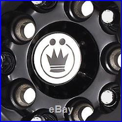4 NEW 16X7 40 Offset 5x100/5114.3 KONIG Control Black Wheels/Rims 16 Inch