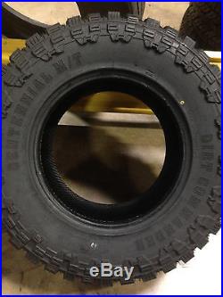 4 NEW 33x12.50R15 Centennial Dirt Commander M/T Mud Tires MT 33 12.50 15 R15