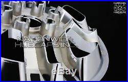 4 New 2014-19 SILVERADO 1500 18 Chrome Wheel Skins Hub Caps Aluminum Rim Covers