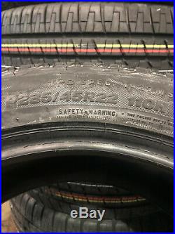 4 New 285 45 22 Bridgestone Dueler H/L Alenza Tires