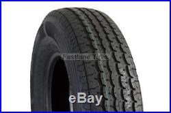 4 New ST225/75R15 LRD 8 Ply Velocity Radial Trailer 2257515 225 75 15 R15 Tires