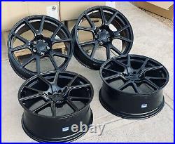 4 PCS Rims 20X10 5X127 Gloss Black JEEP SRT8 STYLE WHEELS Fits Grand Cherokee 4 PCS Rims 20X10 5X127 Gloss Black JEEP SRT8 STYLE WHEELS Fits Grand Cherokee