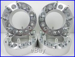 4 Pc Ford F 250 F350 PowerStroke 2 Inch Wheel Spacers 8x170 mm Fast SHIPPING