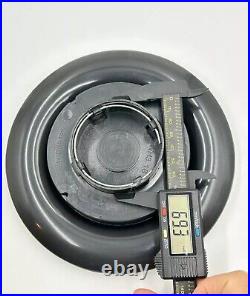 4 Pc Rolls Royce Floating Black & Orange Wraith Dawn Wheel Center Caps Set Of 4 4 Pc Rolls Royce Floating Black & Orange Wraith Dawn Wheel Center Caps Set Of 4