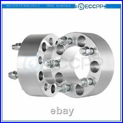 4 Pcs 2 5x4.5 to 5x4.5 Wheel Spacers Bolt 1/2x20 For 2006-2012 Jeep Liberty