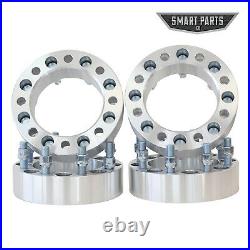4 Qty 8x6.5 To 8x170 Wheel Spacers Adapters Fits Ford Wheels On Chevy 1.5 Inch