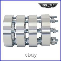 4 Qty 8x6.5 To 8x170 Wheel Spacers Adapters Fits Ford Wheels On Chevy 1.5 Inch
