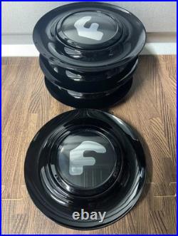 4 Set BLACK CHROME Floating Center Caps For Forgiato Hubcap Rim 7.2 Inch 182 mm 4 Set BLACK CHROME Floating Center Caps For Forgiato Hubcap Rim 7.2 Inch 182 mm