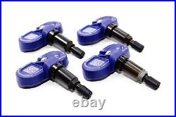 4 TPMS Gloss Black Valve Stem Tire Pressure Sensors Tesla Model 3 Y Bluetooth 4 TPMS Gloss Black Valve Stem Tire Pressure Sensors Tesla Model 3 Y Bluetooth