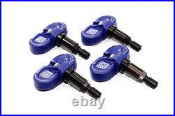 4 TPMS Gloss Black Valve Stem Tire Pressure Sensors Tesla Model 3 Y Bluetooth 4 TPMS Gloss Black Valve Stem Tire Pressure Sensors Tesla Model 3 Y Bluetooth