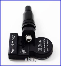4 TPMS Tire Pressure Sensors Gloss Black Aluminum Valve Stems for Mercedes Benz 4 TPMS Tire Pressure Sensors Gloss Black Aluminum Valve Stems for Mercedes Benz