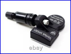4 TPMS Tire Pressure Sensors Gloss Black Aluminum Valve Stems for Mercedes Benz 4 TPMS Tire Pressure Sensors Gloss Black Aluminum Valve Stems for Mercedes Benz