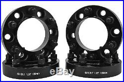 4 Toyota 1.25 Black Hub Centric Wheel Spacers 6x5.5 (6x139.7 MM) Tacoma 4Runner