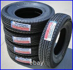 4 Transeagle ST Radial II Steel Belted ST 235/80R16 Load E 10 Ply Trailer Tires