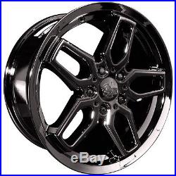 (4) Vogue VT380 17 Black PVD/Chrome (5x115) Wheels Clearance Sale