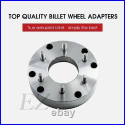 4 Wheel Adapters 5x5 To 6x135 Spacers For 6 Lug F150 Rims on 5 Lug C10 C1500