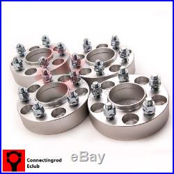 (4) Wheel Spacer Adapters 35 mm 5x114.3 Hub Centric for Ford Falcon AU BA BF FG