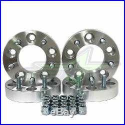 4 Wheel Spacer Adapters 5x5 to 5x5.5 1.25 Inch 32mm 1/2x20 Stud 5x127 to 5x139.7