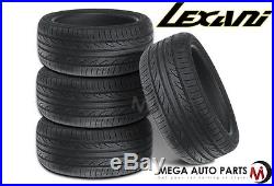 4 X New Lexani LXUHP-207 215/45ZR17 91W XL All Season High Performance Tires