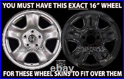 4 fit Honda CRV 2012-2016 Black 16 Wheel Covers Rim Skins Hub Caps Steel Wheels 4 fit Honda CRV 2012-2016 Black 16 Wheel Covers Rim Skins Hub Caps Steel Wheels