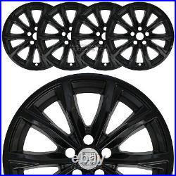 4 fit Honda CRV EX L 2023-2024 Black 18 Wheel Skins Snap On Rim Covers Hub Caps 4 fit Honda CRV EX L 2023-2024 Black 18 Wheel Skins Snap On Rim Covers Hub Caps
