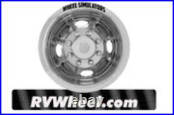 4 fits Sprinter Van 2007-2024 16 Dual Steel Wheel Simulators Dually Rim Covers 4 fits Sprinter Van 2007-2024 16 Dual Steel Wheel Simulators Dually Rim Covers