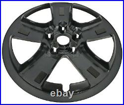 4 for Chevrolet Cruze LT 2011-15 Black 16 Wheel Skins Hub Caps Full Rim Covers