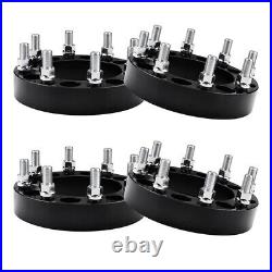 4 pc 1.50 8x6.5 to 8x170 Wheel Adapters Fits Ford Wheels onto a Chevy Truck