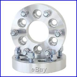 4pc 1.25 6x4.5 to 6x5.5 Wheel Adapters Spacers