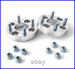 4pc 25mm 4x114.3 to 4x100 Wheel Spacers Adapters 12x1.5 for Acura Honda Kia