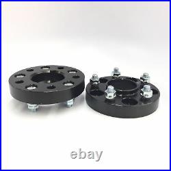 4pc BLACK HUBCENTRIC Wheel Spacers 5x114.3 5X4.5 67.1 CB 25MM 1 INCH Thick