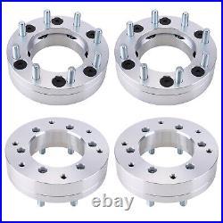 4pcs 2 6x5.5 To 8x6.5 Wheel Adapters 6x139.7 To 8x165.1 14x1.5 For Chevy Gmc Us