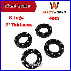 4pcs 2 Thick 8 Lugs Aluminum Wheel Spacer for Gehl Mustang Skid Steer Loaders 4pcs 2 Thick 8 Lugs Aluminum Wheel Spacer for Gehl Mustang Skid Steer Loaders