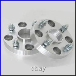 4pcs 4X100 54.1CB 25mm Thick Hubcenteric Wheel Spacer Adapters For Mazda 2