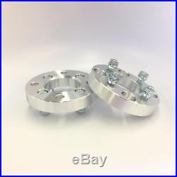 4pcs 4x114.3 To 4x100 Conversion Wheel Adapters 12x1.5 Spacers 25mm 1 Inch